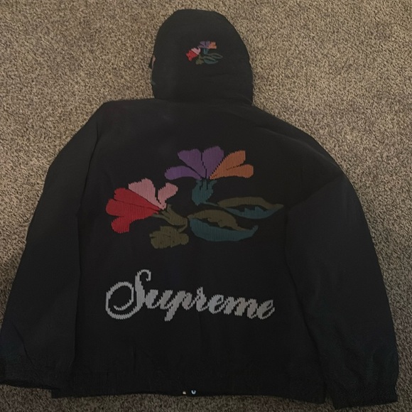 supreme Needlepoint Hooded Jacket 希少Sサイズ Fall/Winter 2023